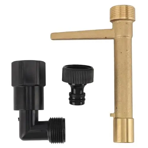 Produktbild: Jerliflyer G3/4 Messing-Schnellkupplungs-Ventilschlüssel, rostfreies Schlauchkupplungswerkzeug für unterirdische Gartenbewässerungssysteme