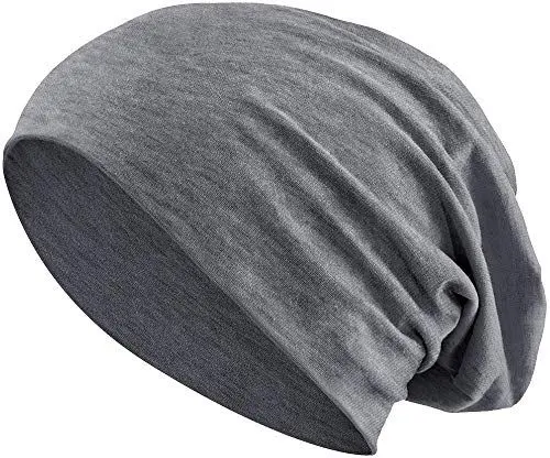 Produktbild: Balinco - Beanie Mütze für Damen & Herren aus 100% Jersey-Baumwolle – Flexibler Slouch Hat für Frühling, Herbst & Winter – Lange Baumwollmütze in versch. Farben – Kopfbedeckung Unisex modisch & bequem