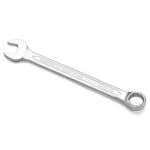 Produktbild: Jetech Ringmaulschlüssel 18mm – Hochfester Schraubenschlüssel aus Cr-V Stahl mit sandgestrahlter Oberfläche