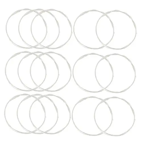Produktbild: JEWEDECO 100 Stück Schnur Klassische Gitarrensaiten Akustische Gitarre Ersatz Folk-gitarren-versorgung Gitarrenzubehör Nylon