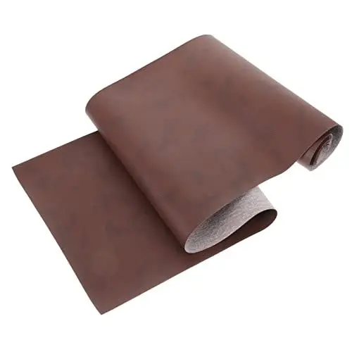 Produktbild: JEWEDECO Handgefertigte Lederblätter 20 x 120 cm Pu-Lederstreifen zum Basteln Schmuckherstellung Lederflicken