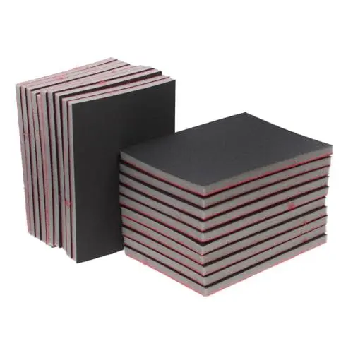 Produktbild: JEWEDECO Mehrzweck-schleifpapier Für Autoholz 20-teiliges Schleifpad-Set Grobe Bis Feine Körnung
