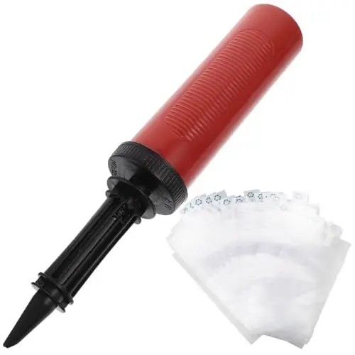 Produktbild: JEWEDECO 2 Sätze Aufblasbarer Antidrucksack Luftkissen Zum Verpacken Verpackungsluft Luftpapier Für Handtaschen Aufblasbares Luftkissen Luftbeutel Aufblasbare Luftmatratze Z.b. Film Weiß