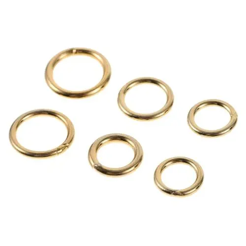 Produktbild: JEWEDECO 6 Stück Offene Nasenringe Nasenpiercings Nasenschmuck Set Hypoallergen Edelstahl Nasenringe Für Nostril Piercing in Stahlfarbe