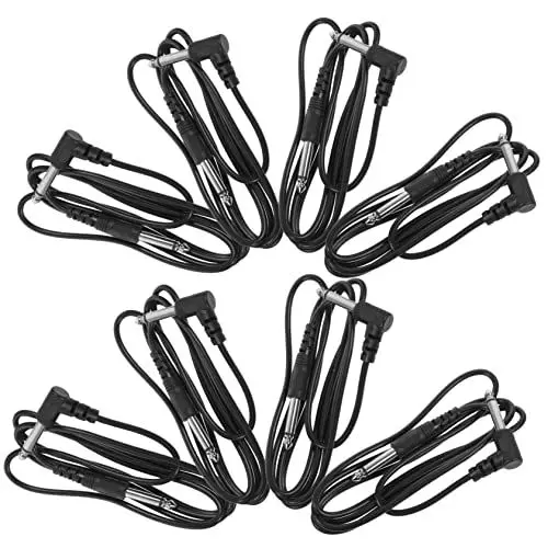 Produktbild: JEWEDECO 8 Stücke Gitarre Kabel Elektrische Gitarre Draht 6 35mm Noise Reduktion Patch Kabel
