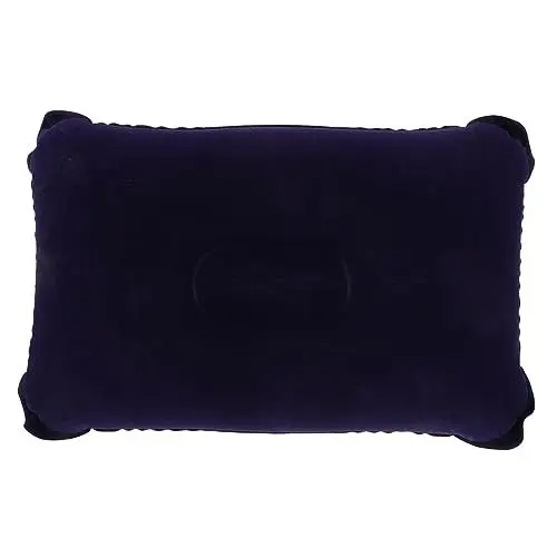 Produktbild: JEWEDECO Aufblasbares Campingkissen Ergonomisch Tragbares Outdoor Kissen Ideal Für Büro Und Reisen Ultralight Kopfkissen Abnehmbarer Bezug Schnelles Aufblasen
