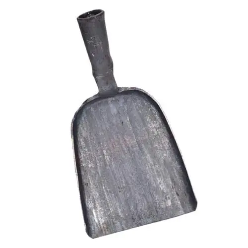 Produktbild: JEWEDECO Kohle Schaufel en Grillzubehör BBQ-Asche-Schaufel Foyer kleine Kehrschaufel tierfutter fireplace räucherbesteck kaminblech kaminof multifunktionale Schaufeln Asche Schaufeln Stahl
