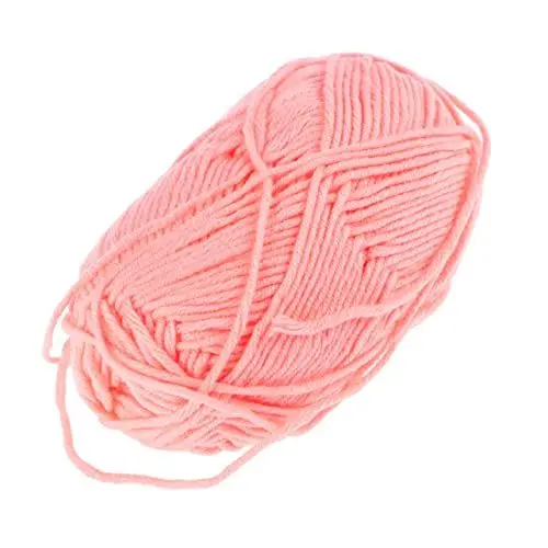 Produktbild: JEWEDECO Milchbaumwollgarn 50g Grob Baumwollgarn Zum Häkeln Stricken Strickgarn Für Pullover Mützen