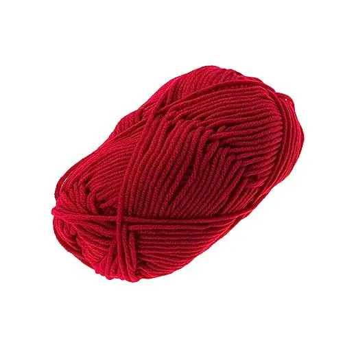 Produktbild: JEWEDECO Baumwoll-häkelgarn – 50 G Garn Zum Handstricken Weben Und Basteln