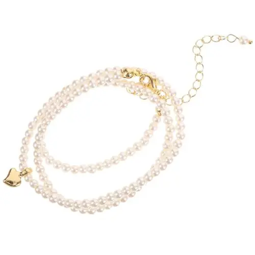 Produktbild: JEWEDECO Modische Damen Halskette Mit Perlen Eleganter Halsschmuck Für Mädchen Stilvolle Perlenkette Für Jeden Anlass Hochwertiges Design Perfektes Für Frauen