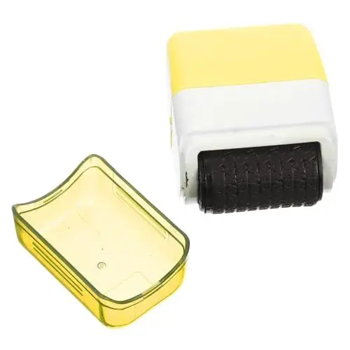 Produktbild: JEWEDECO Praktisches Anti-leck-siegel Datenschutz-roller-stempel Tinte Vertraulichkeitssiegel Für Rechnungen Post Wohnaccessoire