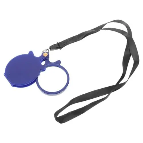 Produktbild: JEWEDECO Lupe Für Lesen Taschenlupe Mit Beleuchtung Lupe Zum Schmuck Und Münzenuntersuchung Für Senioren