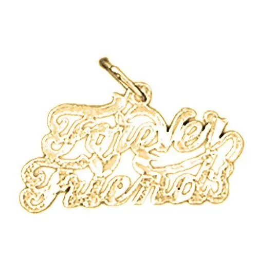Produktbild: Jewels Obsession 14K Yellow Gold Forever Friends Pendant
