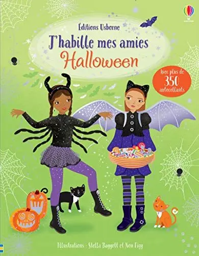 Produktbild: J'habille mes amies - Halloween - Dès 5 ans: Avec plus de 350 autocollants