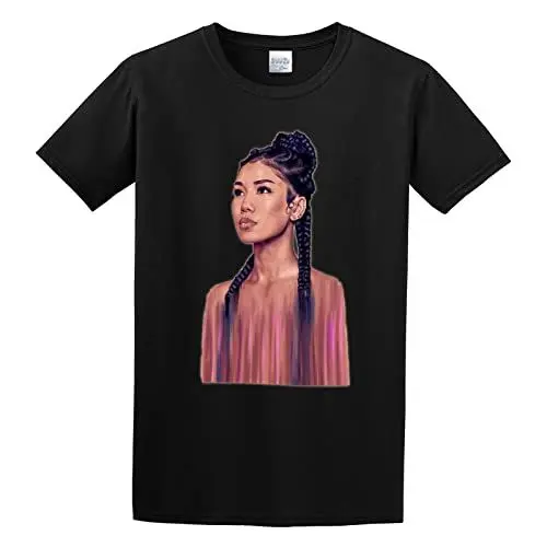 Produktbild: Jhene Aiko Queen Mens Round Neck Cotton T Shirts Size M