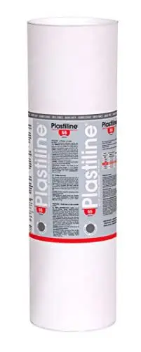Produktbild: J.Herbin 10755T - Packung Modelliermasse Plastiline für den Modellbau, 10 kg, zum modelieren, H55 medium, 1 Pack, Dunkelgrau