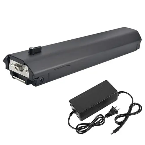 Produktbild: JHKJ 36V 9,6Ah 12,8Ah 16Ah Lithium-Ionen-Akku 48V 9,6Ah Elektrofahrrad-Akkus 36V 48V Lithium-Ionen-E-Bike 48V 36V E-Bike-Akku mit Ladegerät für 300 W-600 W Motor-Kits,36v12.8ah