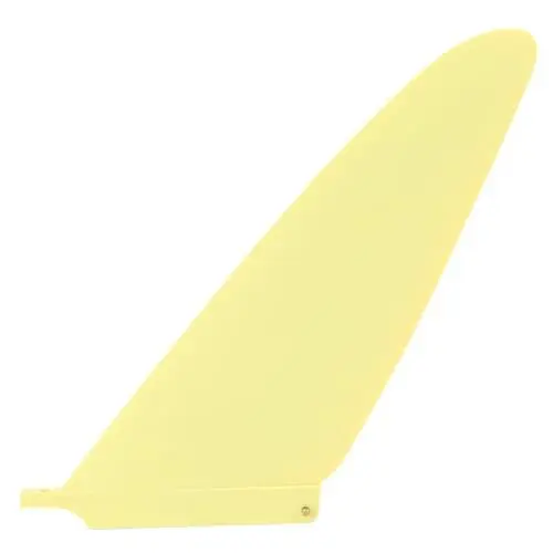 Produktbild: Surfbrett-Thruster-Flossen, universelle Stand-Up-Paddling-Single-Center-Flosse, stilvolle und praktische Surfflosse für Surfbrett und Paddleboard, geeignet für Anfänger und (Gelb)
