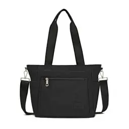 Produktbild: JIANLINST Damen Handtasche Frauen Schultertasche Casual Multifunktionale Umhängetaschen Hobo Taschen für Arbeit Einkaufen Reisen Schwarz