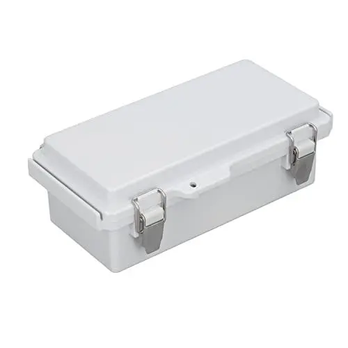 Produktbild: Jiawu Elektronikgehäuse für den Außenbereich, wasserdichte Elektrobox ABS + Edelstahl für raue Umgebungen