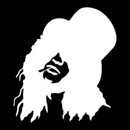 Produktbild: JIFENLI Autoaufkleber 13,8 cm * 15,5 cm Slash Guns N' Roses Mode Aufkleber Aufkleber Auto Styling Vinyl Schwarz/Silber