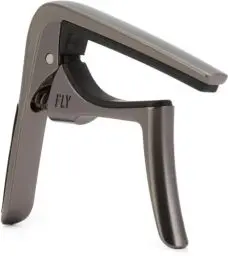 Produktbild: JIM DUNLOP Kapodaster Trigger Fly Gun Metal, E-Gitarre, Klassische Gitarre, Akustikgitarre, Platte oder Biegen, Grau
