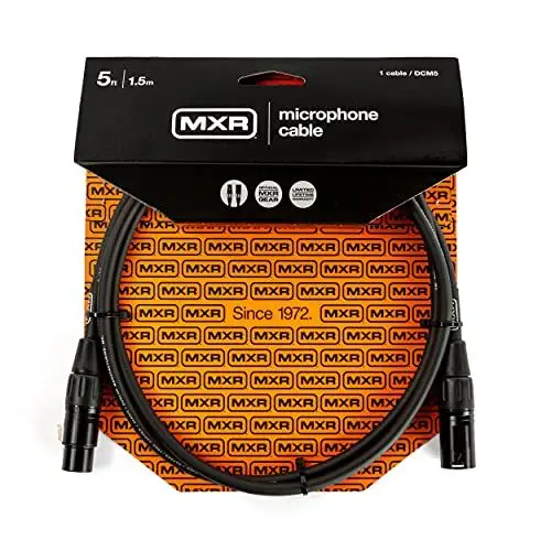 Produktbild: JIM DUNLOP MXR Mikrofonkabel, 5 Fuß | 1,5 m, XLR (DCM5)