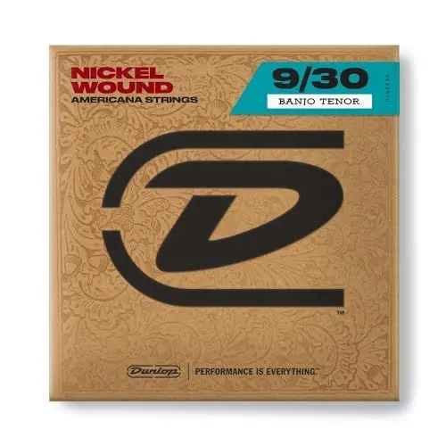 Produktbild: JIM DUNLOP - DJN0930 - Banjo-Saiten - Nickel Wound Americana Strings Tenor 4 Saiten 9-16-23-30