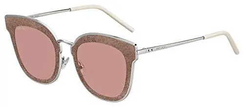 Produktbild: Jimmy Choo Damen NILE/S 2M S0J 63 Sonnenbrille, Beige (Silver Beige/Bw Black Brown)