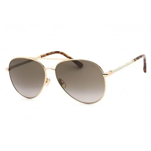 Produktbild: Jimmy Choo Unisex Devan/S Sonnenbrille, Gold Havana, 59