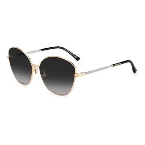 Produktbild: Jimmy Choo Unisex Marilia/G/Sk Sonnenbrille, Black Gold, 63