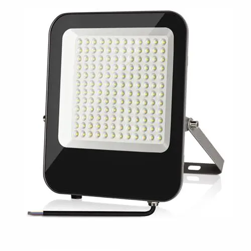Produktbild: JINABLOSSY LED Strahler Außen 100W 6500K Kaltweiß LED Fluter 144 LEDs Superhell 10000LM LED Scheinwerfer, IP65 Wasserfest LED Aussenstrahler für Hell Garten Garage Sportplatz Hof Auffahrt Türen