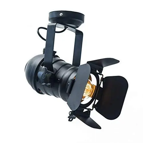 Produktbild: JINYU 220V E27 Loft Decke Spots LED Scheinwerfer Rahmen Deckenleuchten Lampe Haus Beleuchtung (Birne Nicht Enthalten)