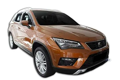 Produktbild: J&J AUTOMOTIVE | Windabweiser Passend Für Ateca 5-Türer ab 2016, Heko Regenabweiser, Getönt, Set 2-Teilig, Vorne, Aerodynamisch