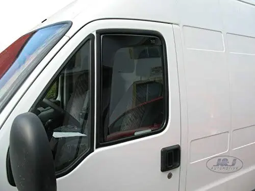 Produktbild: J&J AUTOMOTIVE | Windabweiser Passend Für Ducato 1994-2006, Heko Regenabweiser, Getönt, Set 2-Teilig, Vorne, Aerodynamisch