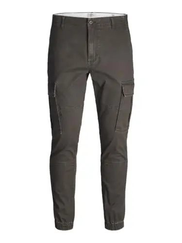 Produktbild: JJ REBEL Herren Jrebmichael Slim Show Noos Hose, Mulch, 33W X 34L