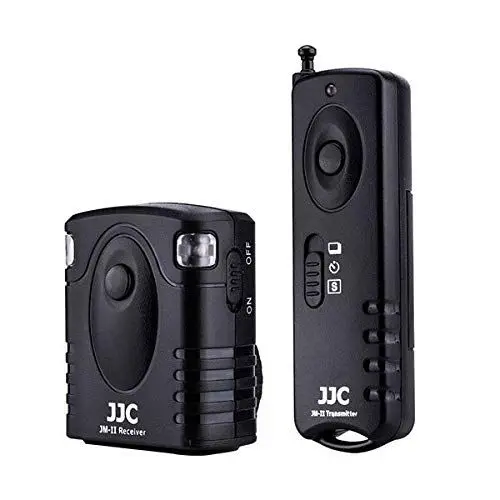 Produktbild: JJC JM-PK1II Kabelloser Fernbedienung Controller für Nikon Z5II Z50II, Fujifilm X-T200 X-S10 X-S20 X-E4, Pentax K-70 KP Kamera (30 Meter, 433 MHz) Ersetzt Nikon MC-DC3 & Pentax CS-310
