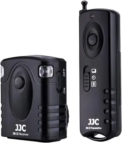 Produktbild: JJC JM-PK1 Kabelloser Fernauslöser Fernbedienung für Pentax K-70, KP, Nikon Z5II Z50 II Fujifilm X-E4 X-T200 X-S10 Digitale Spiegelreflexkameras ersetzt Pentax CS-310
