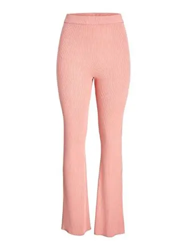 Produktbild: JJXX Damen JXLEIA Ribbed Knit Pants Hose, Coral Haze, L