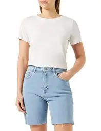Produktbild: JJXX Damen Jjxx Jxhazel Hw Long Short Rh Akm Denim Ln, Light Blue Denim/Detail:akm3, XL