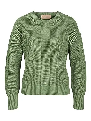 Produktbild: JJXX Damen Jjxx Jxmila Ls Twist Crew Neck Knit Noos, Loden Frost, S