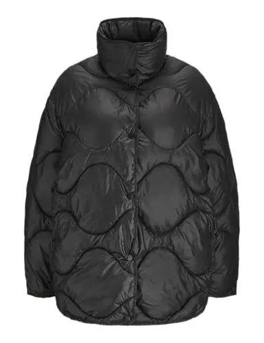 Produktbild: JJXX Damen Jxstella Shiny Quilted Jacket OTW Sn Steppjacke, Black, S