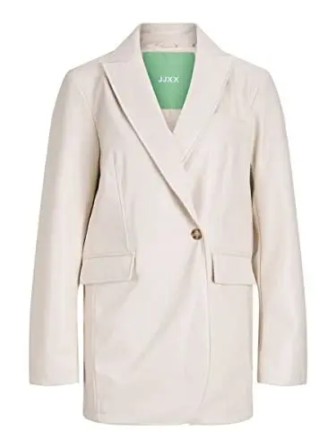 Produktbild: JJXX Women's JXMARY Faux Leather Blazer, Seedpearl, M