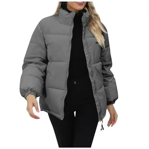 Produktbild: JKJFJKA Daunenjacken & Parkas Für Damen Mantel Für Damen Herbstjacken Daunenjacke Für Damen Damen Mäntel Winter Herbstmäntel Lange Mäntel Für Damen Damenjacken Wintermäntel Wintermäntel Für Damen