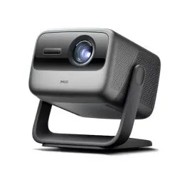 Produktbild: JMGO N1S Ultra Beamer 4K, Triple Laser Projektor mit GTV Netflix, 2800 ISO Lumens, Gimbal Echtzeit Bildkorrektur, 300 Zoll Blu-ray 3D Beamer Heimkino, HDR10, 20W Dual-Lautsprecher mit DTS-HD und DD+