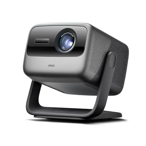 Produktbild: JMGO N1S Ultra Beamer 4K, Triple Laser Projektor mit GTV Netflix, 2800 ISO Lumens, Gimbal Echtzeit Bildkorrektur, 300 Zoll Blu-ray 3D Beamer Heimkino, HDR10, 20W Dual-Lautsprecher mit DTS-HD und DD+