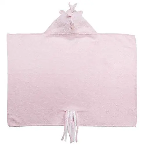 Produktbild: Jnday Baby Kapuzenhandtuch Kapuzentuch aus 100% Frottee Baumwolle - Baby-Badetuch mit Kapuze 76cm x 76cm