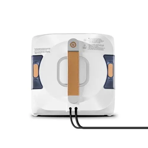 Produktbild: Dual Spray Fensterputzroboter, Dual Side Spray Fensterreinigungsroboter mit 110ml ml Dual Tank, Intelligenter Fenstersauger für Innen/Außen Hochhausfenster, Neuer Nasswischmodus (YW703)