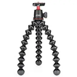 Produktbild: JOBY JB01507-BWW GorillaPod 3K Kit flexibles und leichtes Stativ (mit Kugelkopf für DSLR-, CSC- und spiegellose Kameras, Traglast bis zu 3 kg), Schwarz