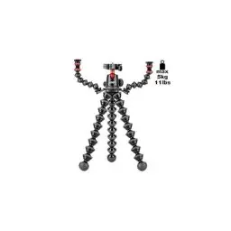 Produktbild: JOBY JB01522-BWW GorillaPod Rig flexible Stativplattform (mit Kugelkopf und zwei GorillaPod-Armen für DSLR-Kameras, Mikrofon, Leuchte und Zubehör)